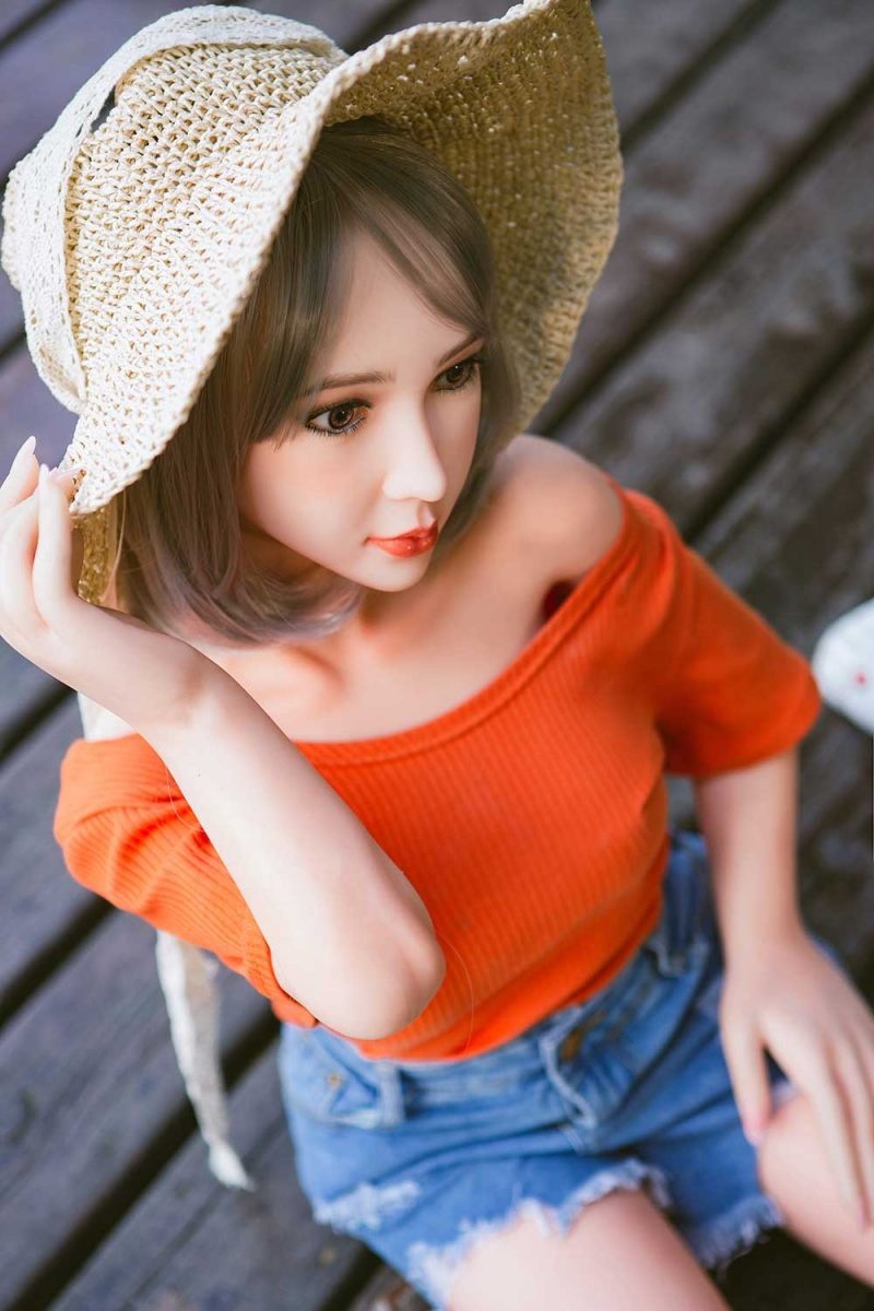 145cm 4ft9 Beautiful Young Love Doll Silicone Sex Doll -Paloma - AMODOLL