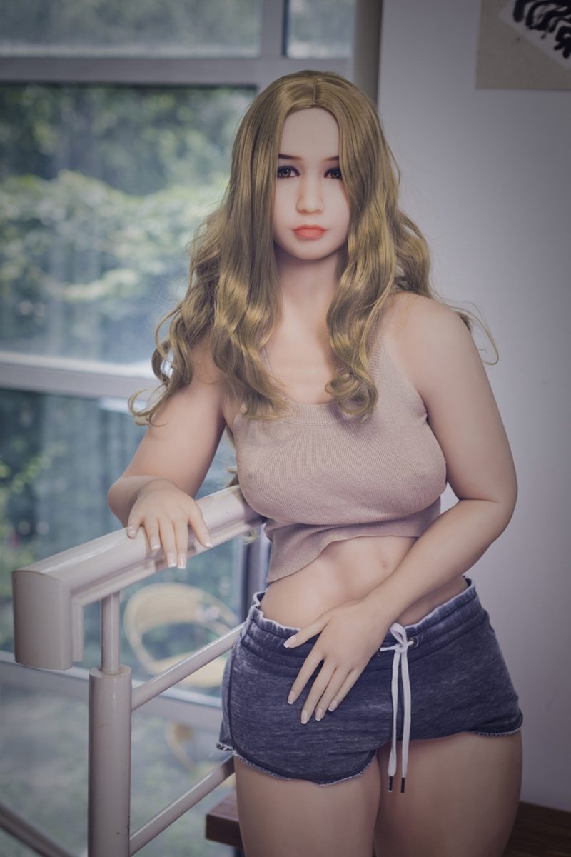 156cm 5ft1 Super Real Plump Blonde Sex Doll -Grace - AMODOLL